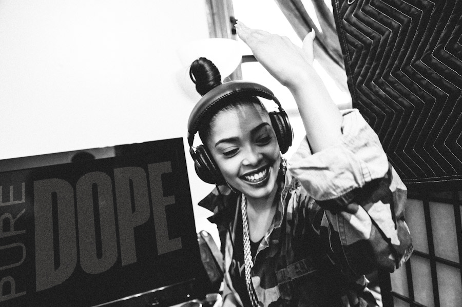 Nitty Scott in Pure DOPE Magazine's "High Society" Issue