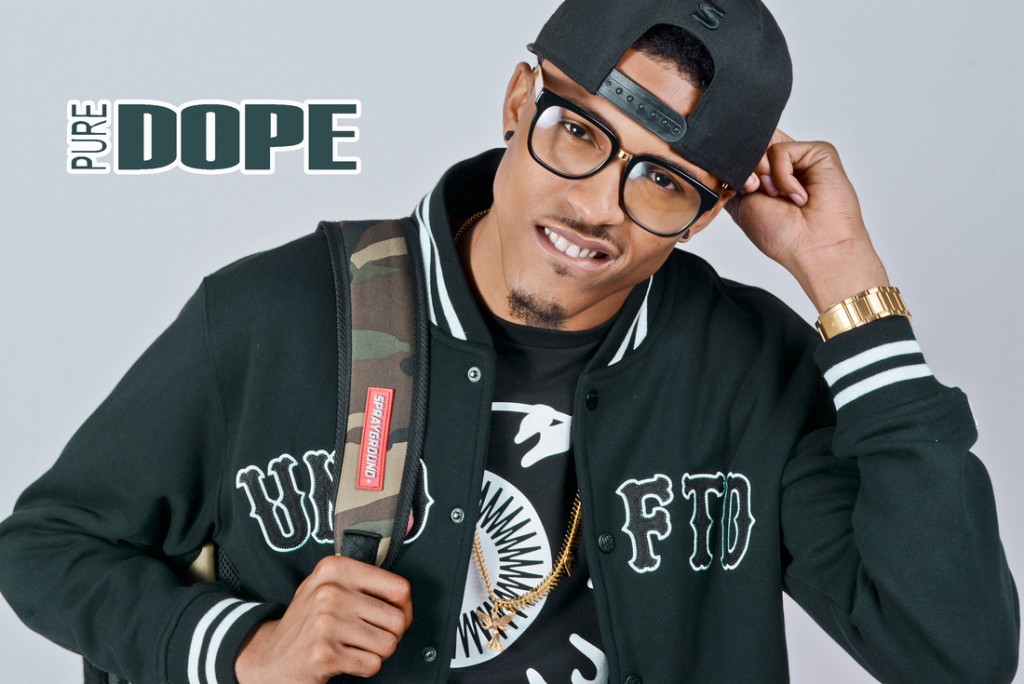 August Alsina covers Pure DOPE Magazine's Fall 2k13 "NOW" Issue