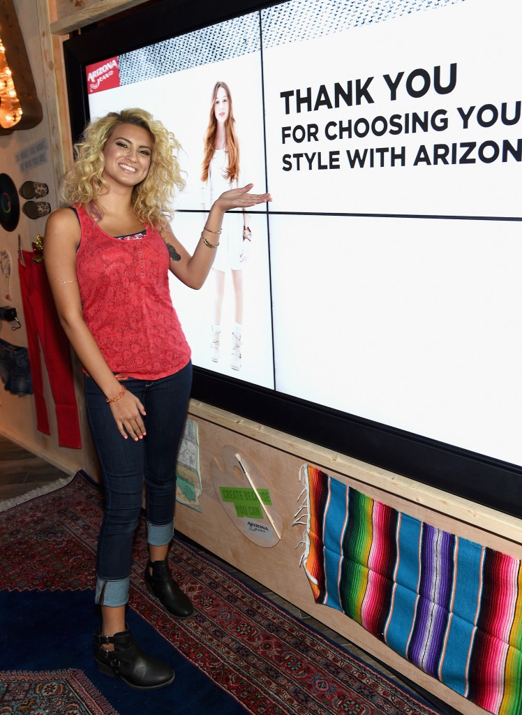 Tori Kelly & Arizona Jean Co in Brooklyn ARIZONA JEAN CO Hosts VIP Event In Brooklyn With Tori Kelly And Alex & Sierra