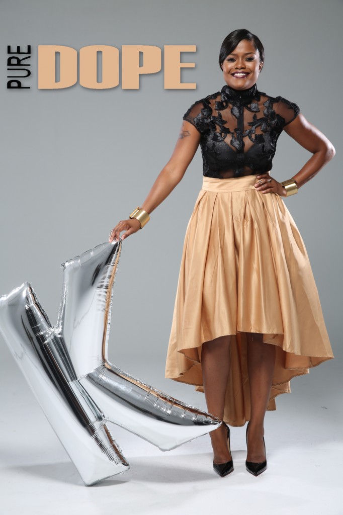 Karen Civil headlines Pure DOPE Magazine's 成功 Issue Pure DOPE Magazine - Karen Civil Cover Girl Winter 2k14 成功 I