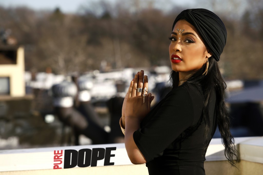 Pure DOPE Magazine - Nitty Scott Cover Girl Spring+Summer 2k15 BAAE Edition
