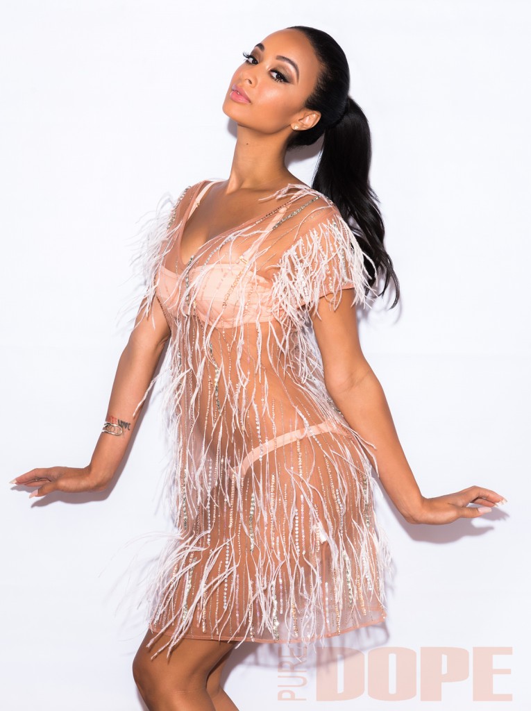 Draya Michele in Model Mode for her Pure DOPE Magazine exclusive Pure DOPE Magazine - Draya Michele Cover Girl - Summer 2k15 "XXV" Edition