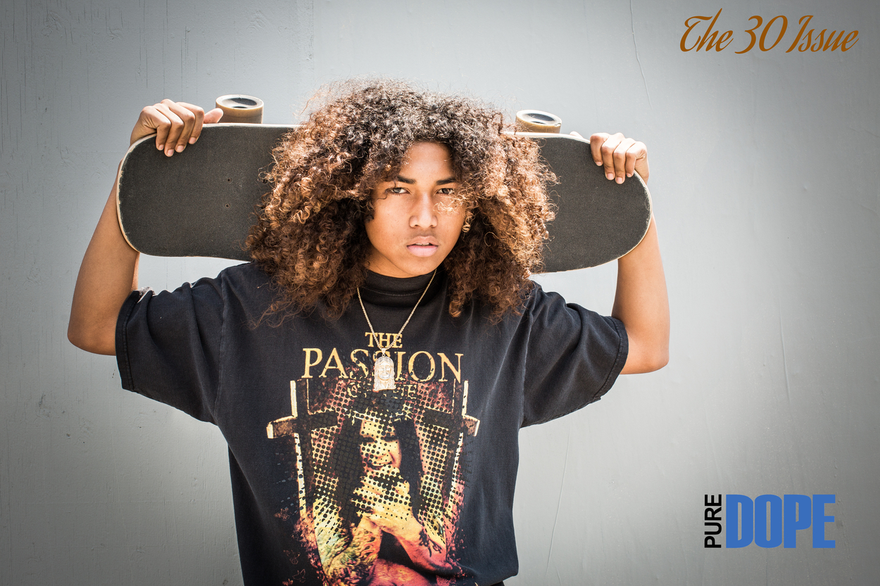 Actor Jahking Guillory covers the "Teen Dream" edition of Pure DOPE Magazine's 30th issue! Jah G_11 x DOPE