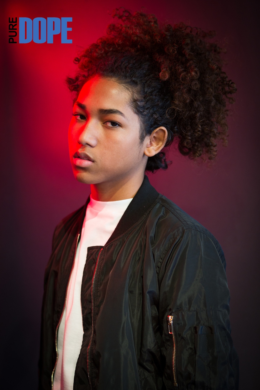 Actor Jahking Guillory covers the "Teen Dream" edition of Pure DOPE Magazine's 30th issue! Jah G_5 x DOPE