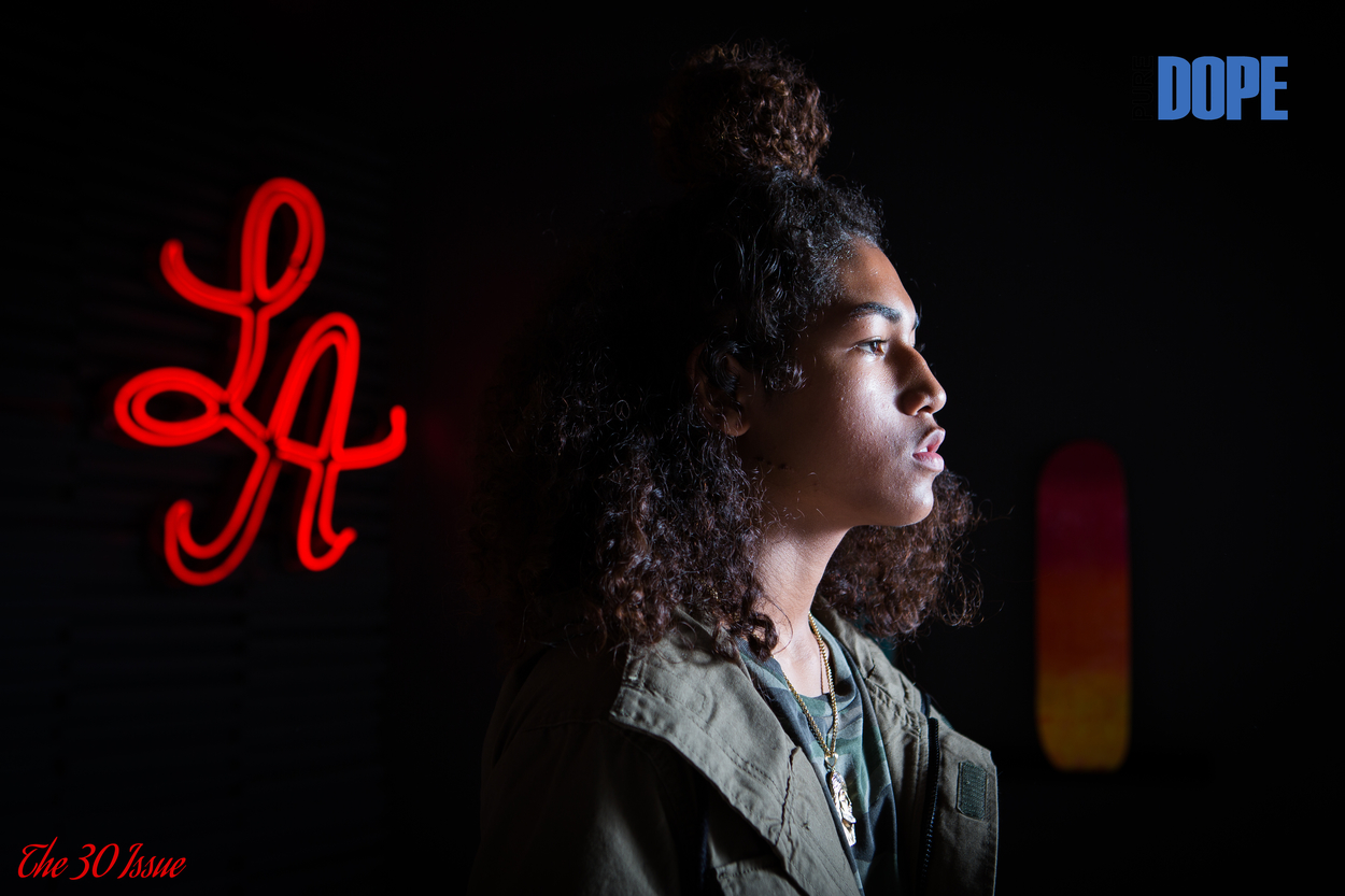 Actor Jahking Guillory covers the "Teen Dream" edition of Pure DOPE Magazine's 30th issue! Jah G_6 x DOPE
