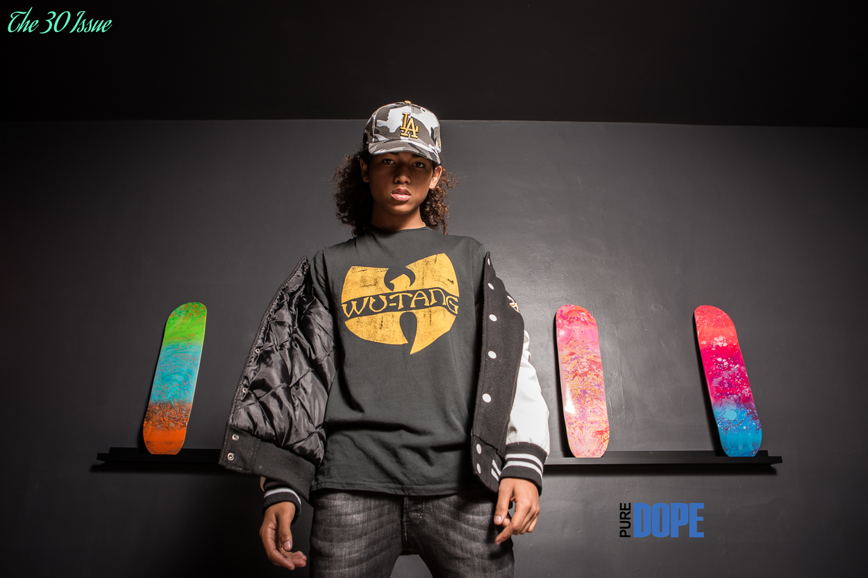 Actor Jahking Guillory covers the "Teen Dream" edition of Pure DOPE Magazine's 30th issue! Jah G_7 x DOPE