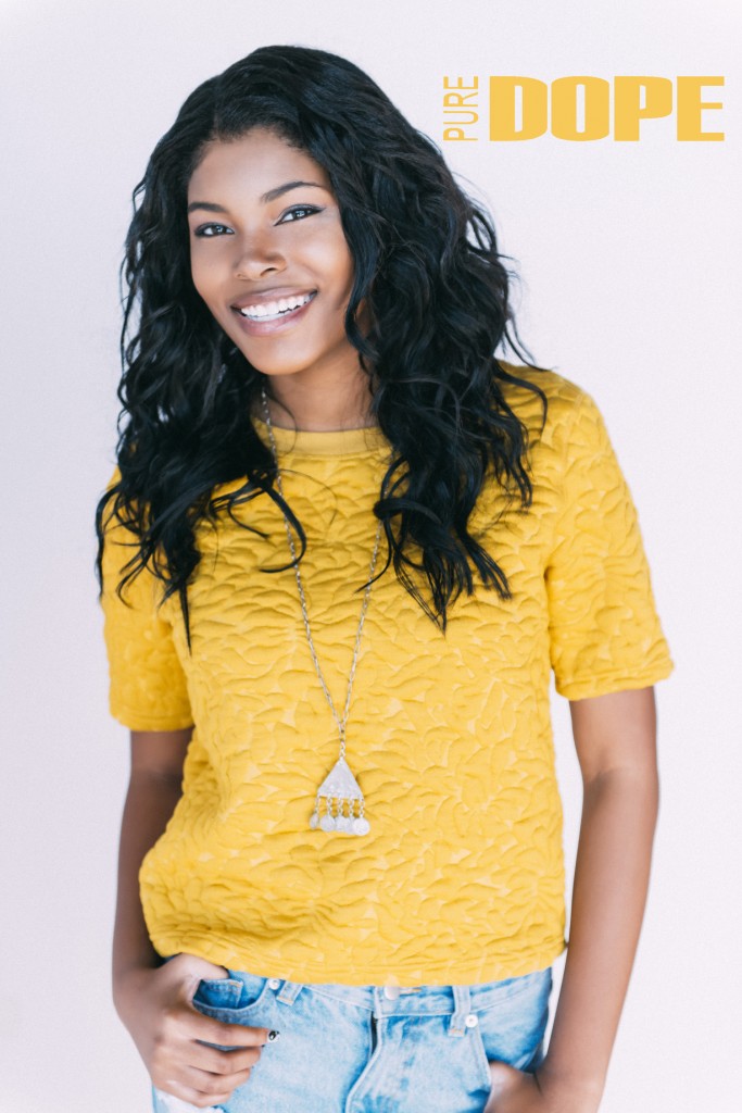 Pure DOPE Magazine - Diamond White Cover Girl - Winter 2k14 成