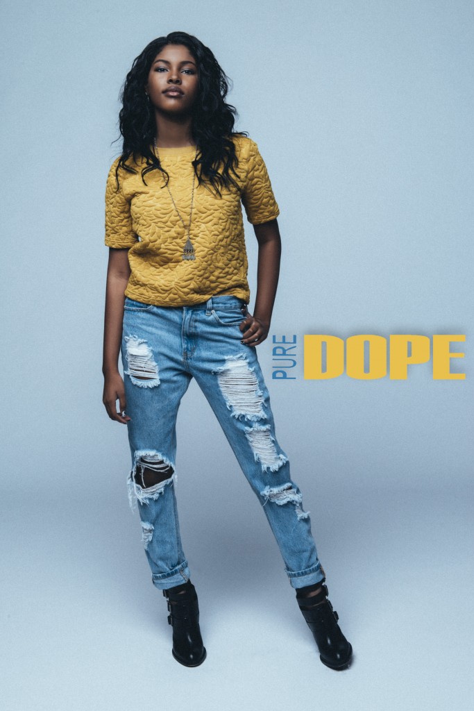 Pure DOPE Magazine - Diamond White Cover Girl - Winter 2k14 成