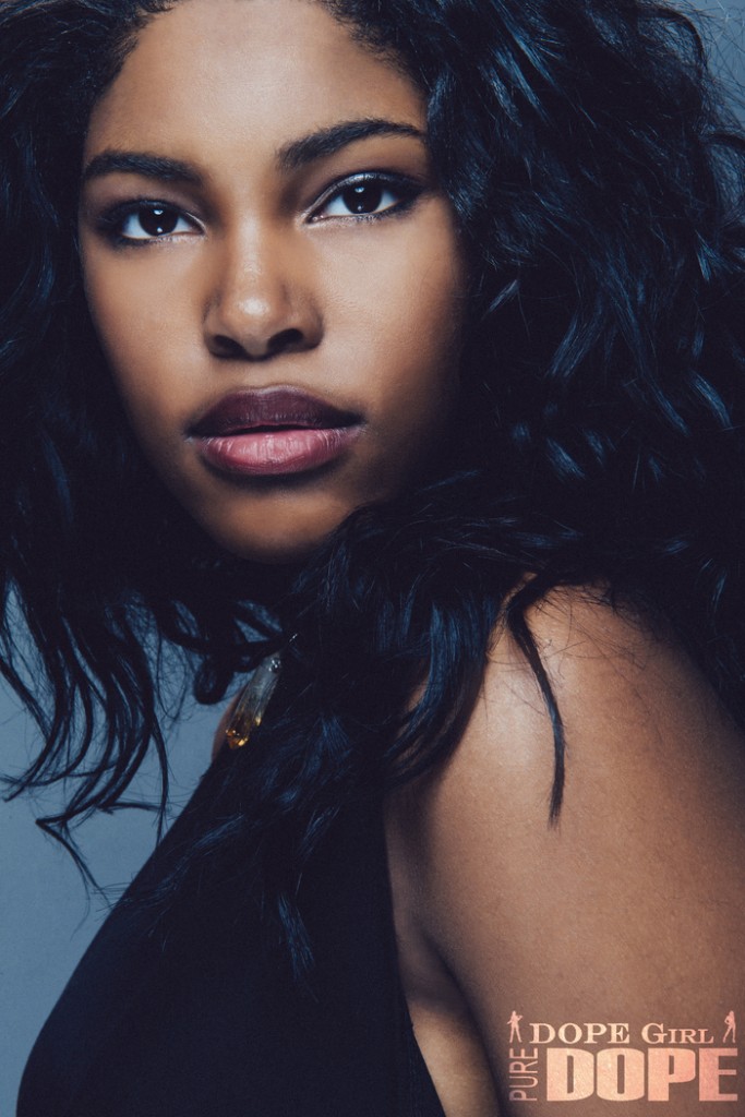 Pure DOPE Magazine - Diamond White Cover Girl - Winter 2k14 成