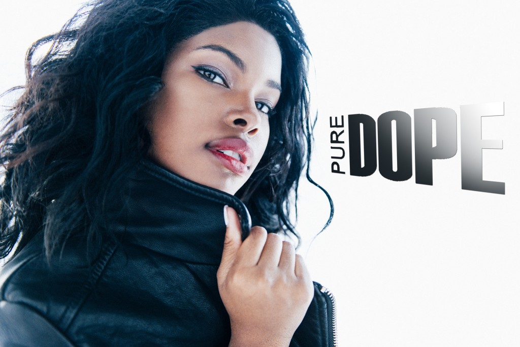 Pure DOPE Magazine - Diamond White Cover Girl - Winter 2k14 成