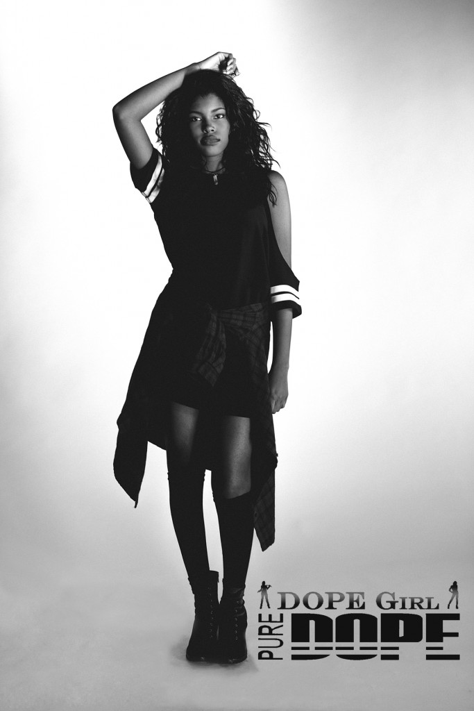 Pure DOPE Magazine - Diamond White Cover Girl - Winter 2k14 成