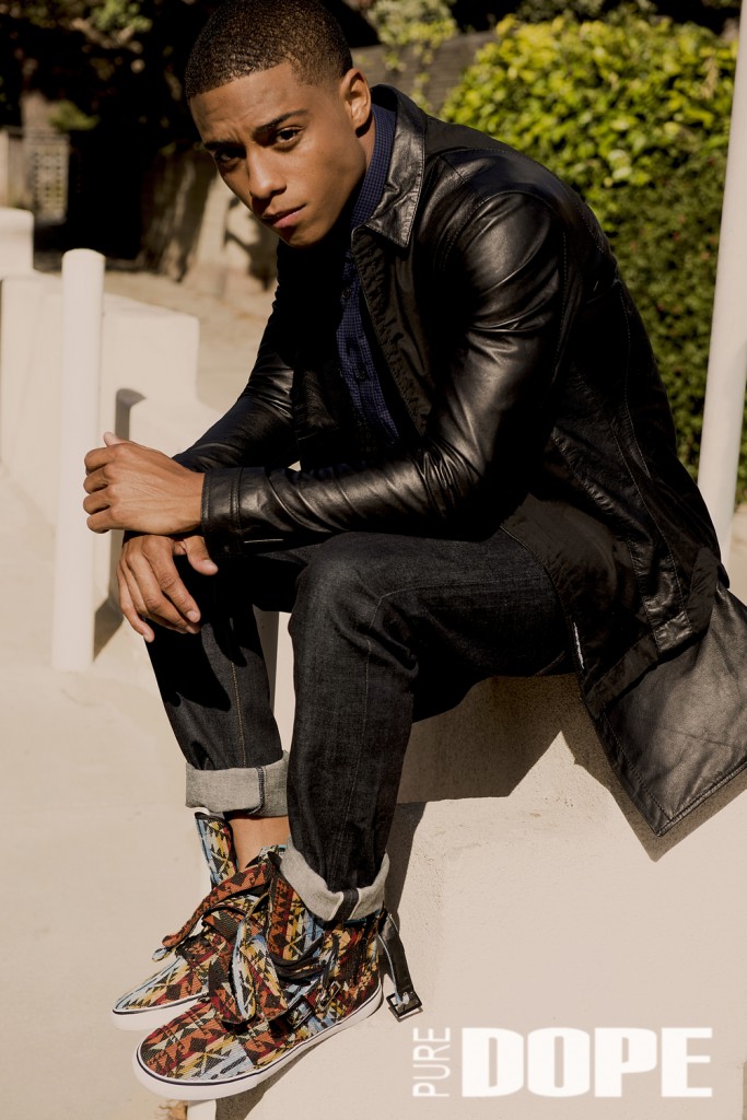 Pure DOPE Magazine - Keith Powers Cover Star - Summer 2k15 "OBSIDIAN" Issue